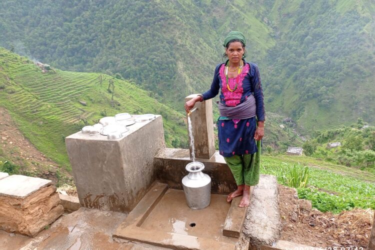 ६ हजार घरधुरीमा बने खानेपानीका धारा